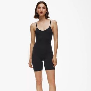 TNA Rhythm Romper 7” inseam BLACK